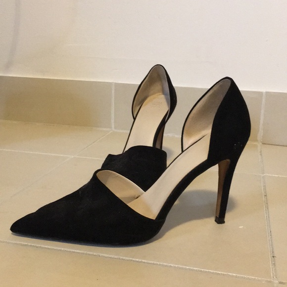 Black suede heels - Picture 2 of 3